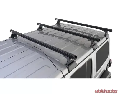 Rhino Rack Heavy Duty RLT600 Black 3 Bar Rhino-Rack Backbone Roof Rack JB0885 - JB0885