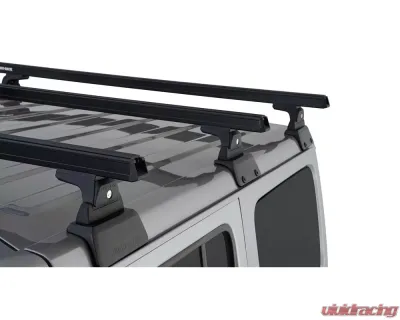 Rhino Rack Heavy Duty RLT600 Black 3 Bar Rhino-Rack Backbone Roof Rack JB0885 - JB0885