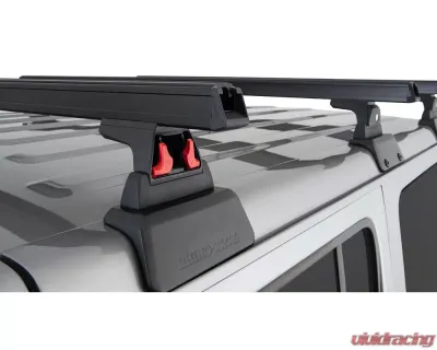 Rhino Rack Heavy Duty RLT600 Black 3 Bar Rhino-Rack Backbone Roof Rack JB0885 - JB0885