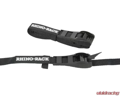 Rhino Rack Rapid Straps with Buckle Protector 3.5m - 225kg Capacity, Heavy Duty Use - RTD35P