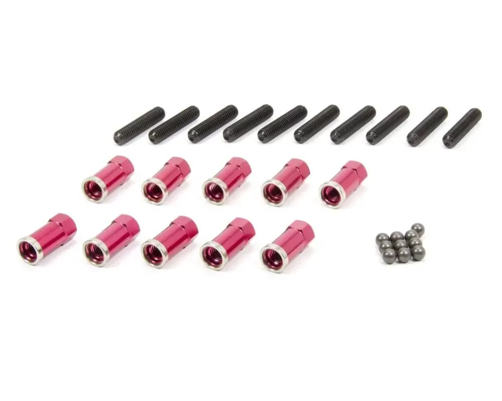 Winters Aluminum Gear Cover High Nut Red 6390AR