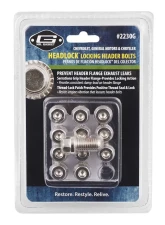 Mr. Gasket Headlock Locking Header Bolts - 3/8-16 x 3/4 Inch - Set of 12                                     - 2230G - Image 7