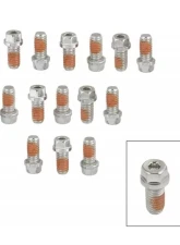 Mr. Gasket Headlock Locking Header Bolts - 3/8-16 x 3/4 Inch - Set of 16                                     - 2231G - Image 2