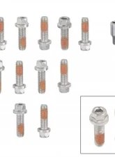 Mr. Gasket Headlock Locking Header Bolts - M8-1.25 x 25mm - Set of 12                                     - 2235G - Image 2
