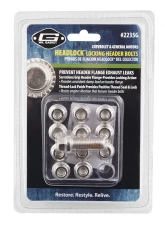 Mr. Gasket Headlock Locking Header Bolts - M8-1.25 x 25mm - Set of 12                                     - 2235G - Image 2