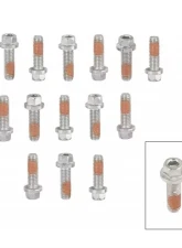 Mr. Gasket Headlock Locking Header Bolts - M8-1.25 x 25mm - Set of 17                                     - 2236G - Image 2