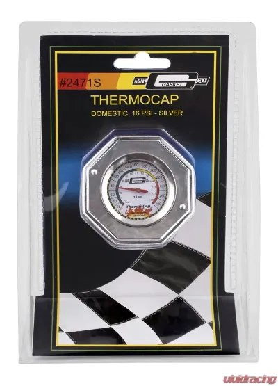 Mr. Gasket Thermocap - 16 PSI - Silver - 2471S