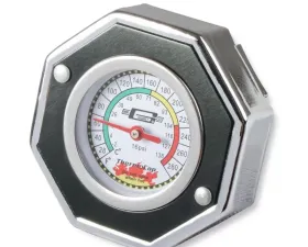 Mr. Gasket Thermocap - 16 PSI - Black