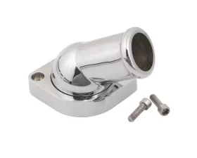 Mr. Gasket Water Neck - Swivel - 30 Degree Angle - Chrome