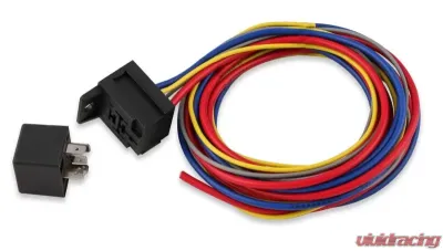 Mr. Gasket Electric Fan Harness & Relay Kit with 185 Degree Temperature Switch - 40102G