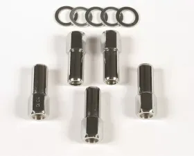 Mr. Gasket Competition Open End Style Lug Nuts -1/2-10 - Set Of 5