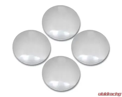 Mr. Gasket Baby Moon Hub Caps - Chrome - 4580