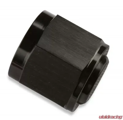 Mr. Gasket -8 AN Cap - Black - 492908-BL