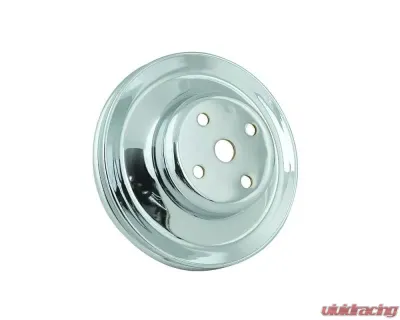 Mr. Gasket Water Pump Pulley - Chrome - Double Groove - 4967