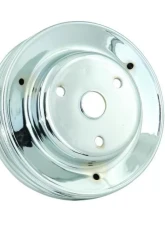 Mr. Gasket Crankshaft Pulley - Chrome - Triple Groove                                     - 4978 - Image 3