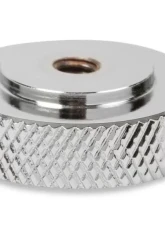 Mr. Gasket Air Cleaner Nut - 1/4-10 - Chrome Steel, Knurled                                     - 5327G - Image 3