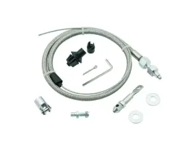 Mr. Gasket Throttle Cable Kit - Stainless Steel Braided