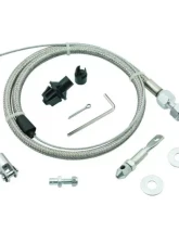 Mr. Gasket Throttle Cable Kit - Stainless Steel Braided                                     - 5657 - Image 7