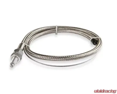 Mr. Gasket Throttle Cable Kit - Stainless Steel Braided - 5657