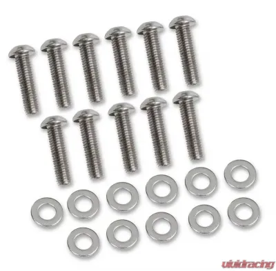 Mr. Gasket Valley Cover Bolt Set - Stainless Steel - 60920G