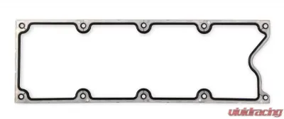 Mr. Gasket Valley Cover Gasket - Molded Rubber with Aluminum Carrier - 61020G