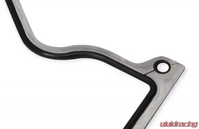 Mr. Gasket Valley Cover Gasket - Molded Rubber with Aluminum Carrier - 61020G