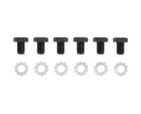 Mr. Gasket Flexplate Bolts - GM - 7/16-10 x 11/16 Inch - Grade 8 Steel - Black Oxide