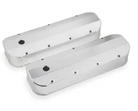 Mr. Gasket Fabricated Aluminum Valve Covers with Breather Holes - Long Bolt