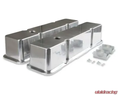 Mr. Gasket Aluminum Tall-Style Valve Covers - Polished - 6854