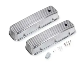 Mr. Gasket Cast Aluminum Tall Valve Covers - Polished