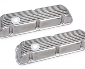 Mr. Gasket Cast Aluminum Valve Covers Pair - Polished