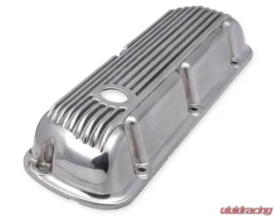 Mr. Gasket Cast Aluminum Valve Covers Pair - Polished - 6861G