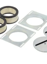 Mr. Gasket Air Scoop - Double Barrel - Shotgun Style Scoop - Polished Aluminum                                     - 8008MRG - Image 3