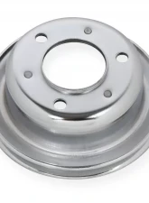 Mr. Gasket Chrome Crankshaft Pulley - Single Groove                                     - 8827 - Image 4
