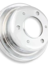 Mr. Gasket Chrome Crankshaft Pulley - Single Groove                                     - 8827 - Image 4