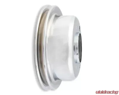 Mr. Gasket Chrome Crankshaft Pulley - Single Groove - 8827