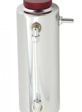 Mr. Gasket Radiator Fluid Reservoir / Recovery Tank - Polished Aluminum                                     - 9135 - Image 6
