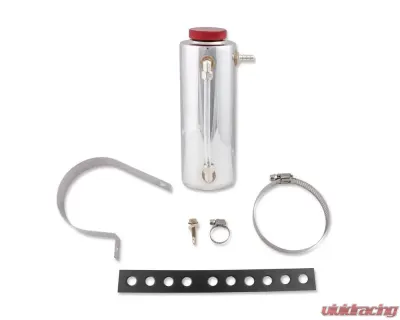 Mr. Gasket Radiator Fluid Reservoir / Recovery Tank - Polished Aluminum - 9135