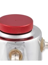 Mr. Gasket Radiator Fluid Reservoir / Recovery Tank - Polished Aluminum                                     - 9135 - Image 2