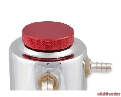 Mr. Gasket Radiator Fluid Reservoir / Recovery Tank - Polished Aluminum - 9135