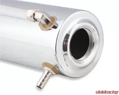 Mr. Gasket Radiator Fluid Reservoir / Recovery Tank - Polished Aluminum - 9135