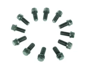 Mr. Gasket Header Bolts - 3/8-16 x 3/4 Inch Hex Head - Set of 12