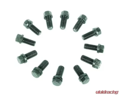 Mr. Gasket Header Bolts - 3/8-16 x 3/4 Inch Hex Head - Set of 12 - 915