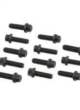 Mr. Gasket Header Bolts - M8-1.25 25mm Hex Head - Black Oxide                                     - 918G - Image 2