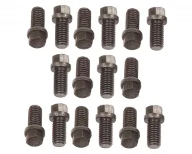 Mr. Gasket Header Bolts - 3/8-16 x 3/4 Inch Hex Head - Set of 16