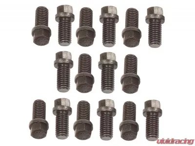 Mr. Gasket Header Bolts - 3/8-16 x 3/4 Inch Hex Head - Set of 16 - 919G