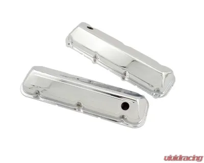 Mr. Gasket Chrome Valve Covers with Baffle - 9413