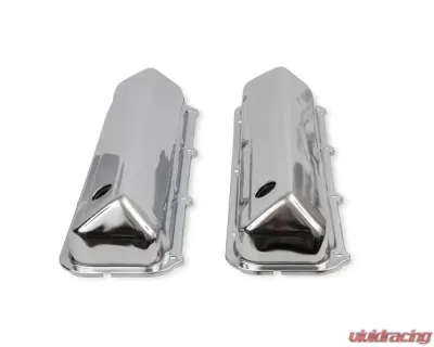 Mr. Gasket Chrome Valve Covers with Baffle - 9413