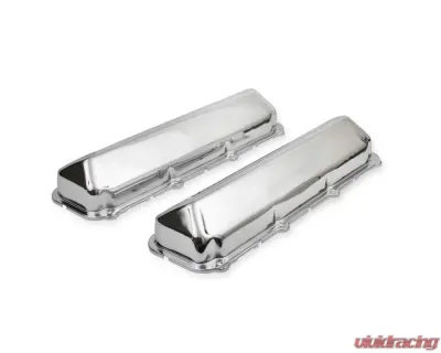 Mr. Gasket Chrome Valve Covers with Baffle - 9413
