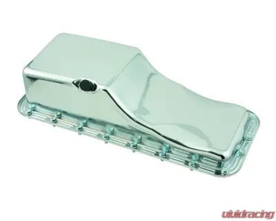 Mr. Gasket Oil Pan - Chrome - 9432